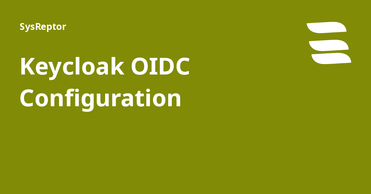 Keycloak OIDC Configuration SysReptor