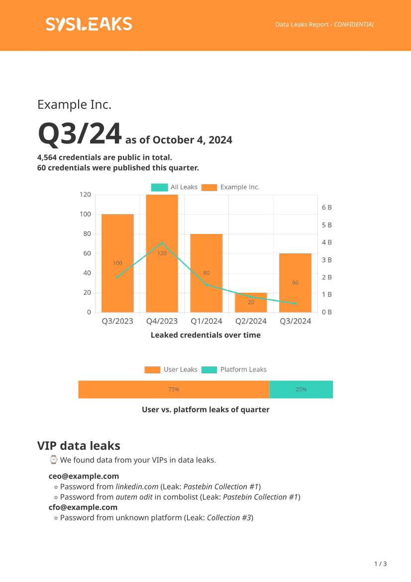 Sysleaks Report