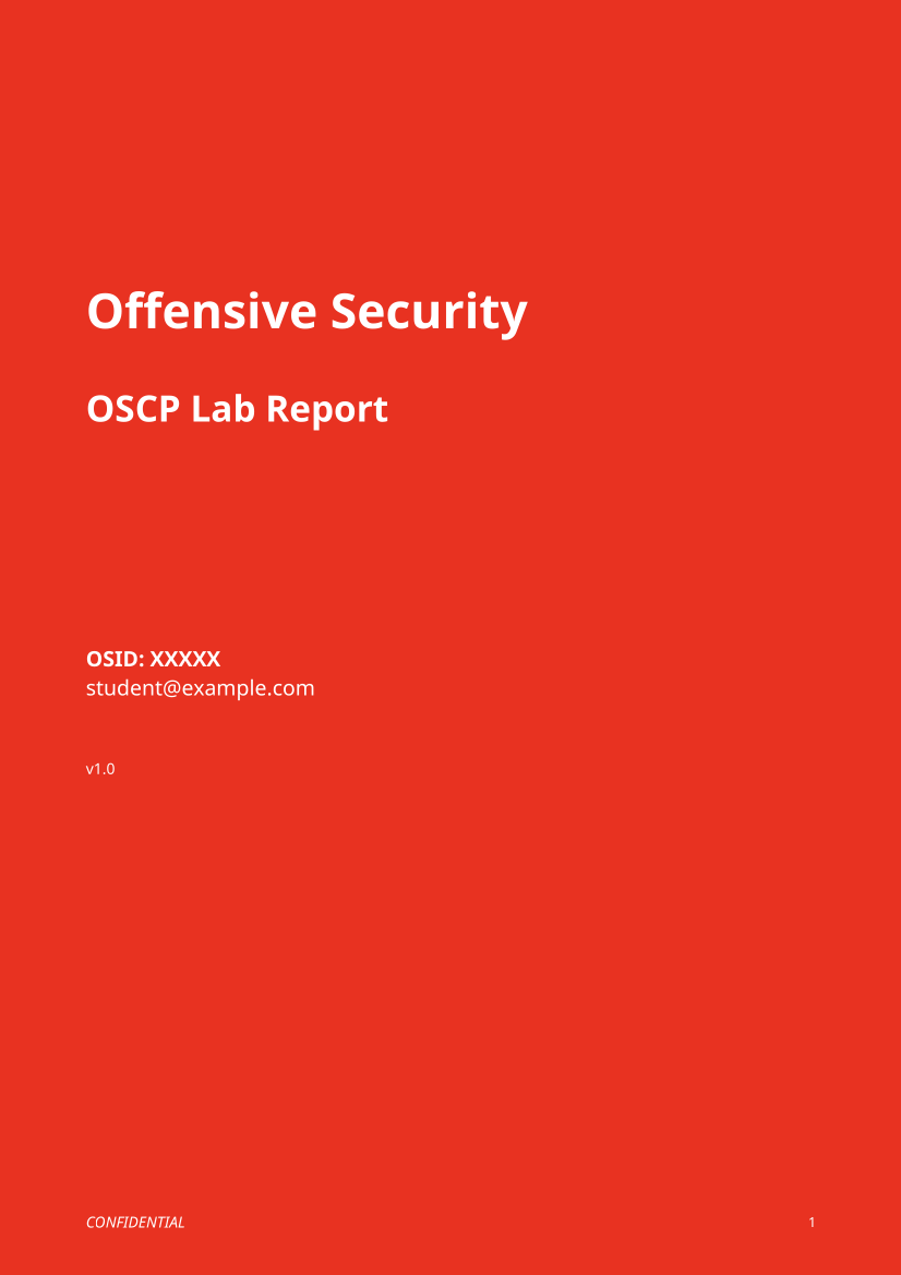 OSCP Lab Report Demo