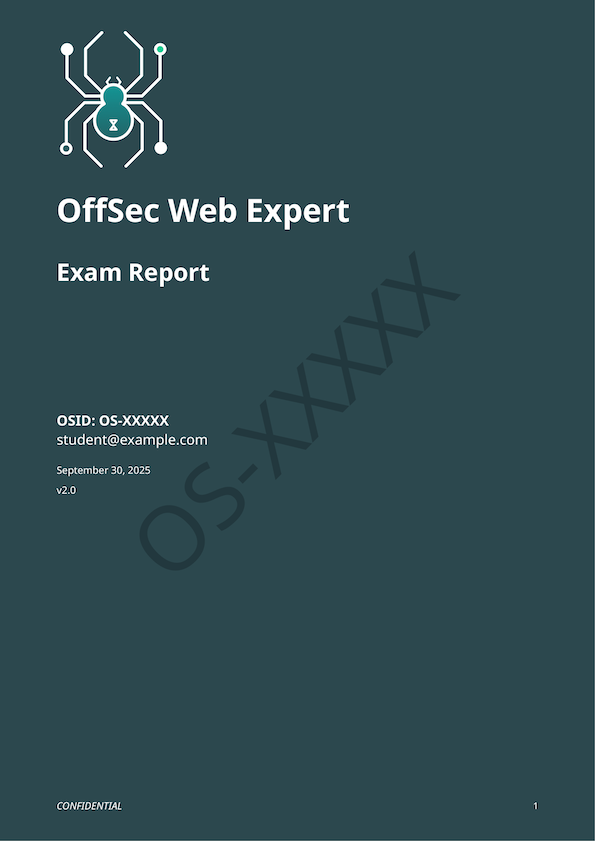 OffSec OSWE Exam Report Demo