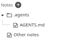 in project notes