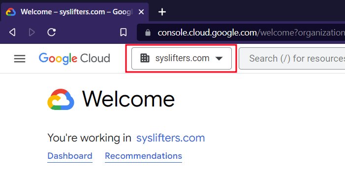 Google OIDC Configuration SysReptor