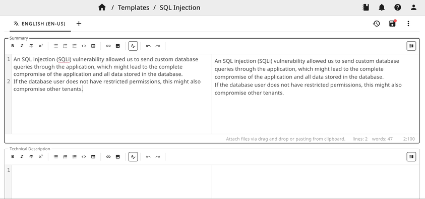 Paste image to markdown field